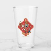 Tom & Jerry Lighting Firecracker Glas (Vorderseite)