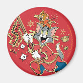 Tom & Jerry Lighting Firecracker Magnet (Vorne)