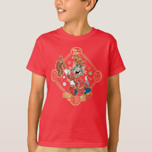 Tom & Jerry Lighting Firecrackers T-Shirt