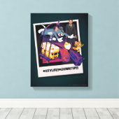 Tom & Jerry Luggage Crash Foto Leinwanddruck (Insitu (Holzboden))