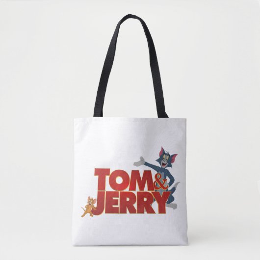 Tom & Jerry mit Filmlogo Tasche (Vorderseite)