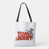 Tom & Jerry mit Filmlogo Tasche (Rückseite)
