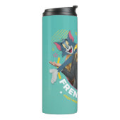 Tom & Jerry mit Kayla - Beste Erneuerer Thermosbecher (Nach links gedreht)