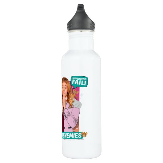 Tom & Jerry mit Kayla - Frenemies Edelstahlflasche (Rechts)