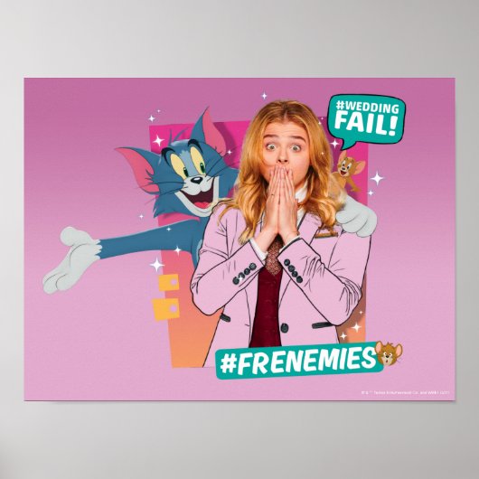 Tom & Jerry mit Kayla - Frenemies Poster (Vorne)