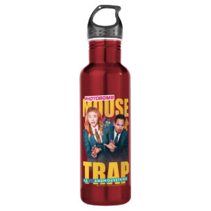 Tom & Jerry mit Kayla und Terrance - Maus-Falle Edelstahlflasche