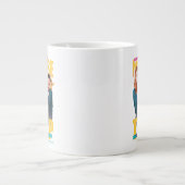 Tom & Jerry mit Kayla und Terrance - Maus-Falle Jumbo-Tasse (Vorderseite)