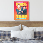 Tom & Jerry mit Kayla und Terrance - Maus-Falle Leinwanddruck (Insitu (Schlafzimmer))