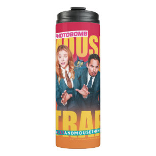 Tom & Jerry mit Kayla und Terrance - Mausfalle Thermosbecher