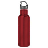 Tom & Jerry mit Kayla und Terrance - Was jetzt? Edelstahlflasche (Rückseite)