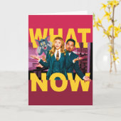 Tom & Jerry mit Kayla und Terrance - Was jetzt? Karte (Gelbe Blume)