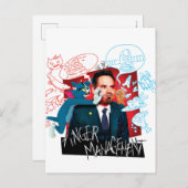 Tom & Jerry mit Terrance - Angermanagement Postkarte (Vorne/Hinten)