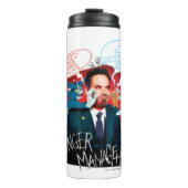 Tom & Jerry mit Terrance - Angermanagement Thermosbecher (Vorderseite)