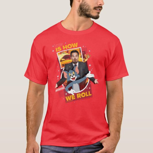 Tom & Jerry mit Terrance - so rollen wir T-Shirt (Vorderseite)