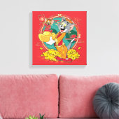 Tom & Jerry New Years Red Envelope Leinwanddruck (Insitu (Wohnzimmer))