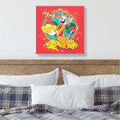 Tom & Jerry New Years Red Envelope Leinwanddruck (Insitu (Schlafzimmer))