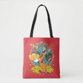 Tom & Jerry New Years Red Envelope Tasche (Vorderseite)