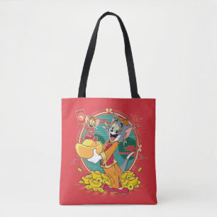 Tom & Jerry New Years Red Envelope Tasche