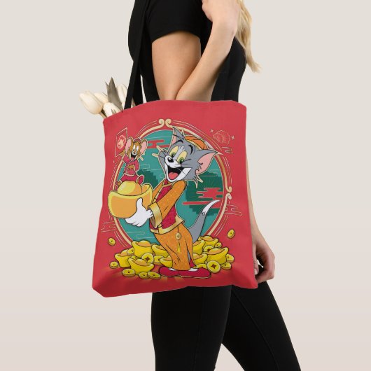Tom & Jerry New Years Red Envelope Tasche (Von Nahem)