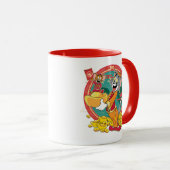 Tom & Jerry New Years Red Envelope Tasse (VorderseiteRechts)