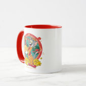 Tom & Jerry New Years Red Envelope Tasse (Vorderseite Links)