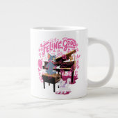 Tom & Jerry Play Piano - Feline Good Jumbo-Tasse (Rechts)