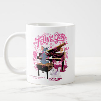 Tom & Jerry Play Piano - Feline Good Jumbo-Tasse