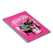 Tom & Jerry Play Piano - Feline Good Notizblock (Rechte Seite)