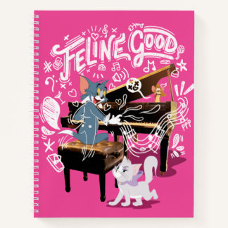 Tom & Jerry Play Piano - Feline Good Notizblock