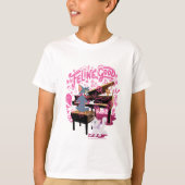 Tom & Jerry Play Piano - Feline Good T-Shirt (Vorderseite)
