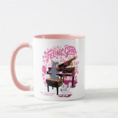 Tom & Jerry Play Piano - Feline Good Tasse (Links)