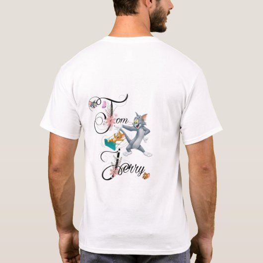 Tom Jerry Style Beautiful T-Shirt (Rückseite)