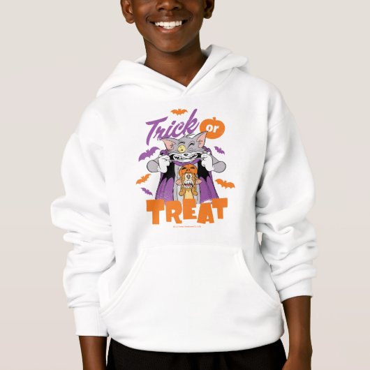 Tom & Jerry | Trick oder Trete Hoodie (Vorderseite)