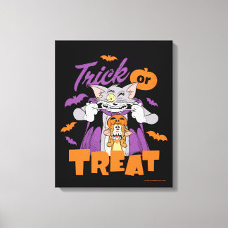 Tom & Jerry | Trick oder Trete Leinwanddruck