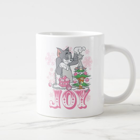 Tom, Jerry und Nibbles dekorieren Joy Jumbo-Tasse (Rechts)
