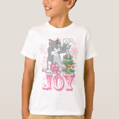 Tom, Jerry und Nibbles dekorieren Joy T-Shirt (Vorderseite)
