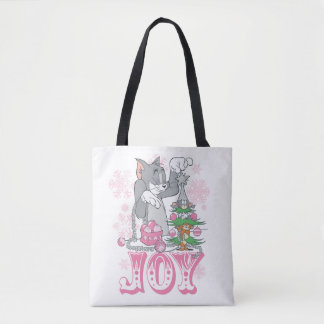 Tom, Jerry und Nibbles dekorieren Joy Tasche