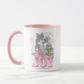 Tom, Jerry und Nibbles dekorieren Joy Tasse (Links)