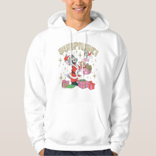 Tom, Jerry und Nibbles Holiday Überraschung Hoodie