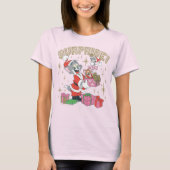 Tom, Jerry und Nibbles Holiday Überraschung T-Shirt (Vorderseite)