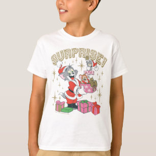 Tom, Jerry und Nibbles Holiday Überraschung T-Shirt