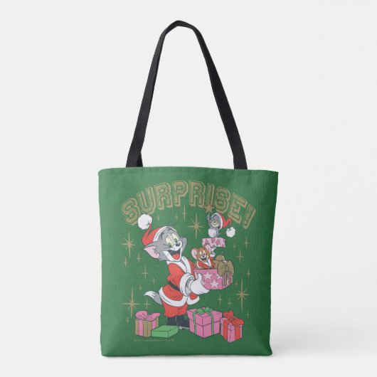 Tom, Jerry und Nibbles Holiday Überraschung Tasche (Rückseite)