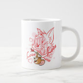 Tom & Jerry Valentine Painting Jumbo-Tasse (Rechts)