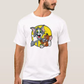 Tom & Jerry Vibes — Chaos wird nie alt??? T-Shirt (Vorderseite)