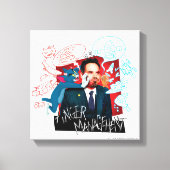 Tom & Jerry with Terrance - Wachverwaltung Leinwanddruck (Vorderseite)