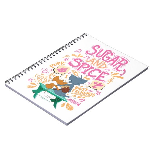 Tom & Jerry - Zucker und Gewürz Notizblock (Linke Seite)