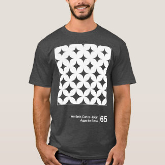 Tom Jobim Minimal Style Grafikdesign T-Shirt