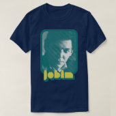 Tom Jobim Retro Style Fan Art Design T-Shirt (Design vorne)