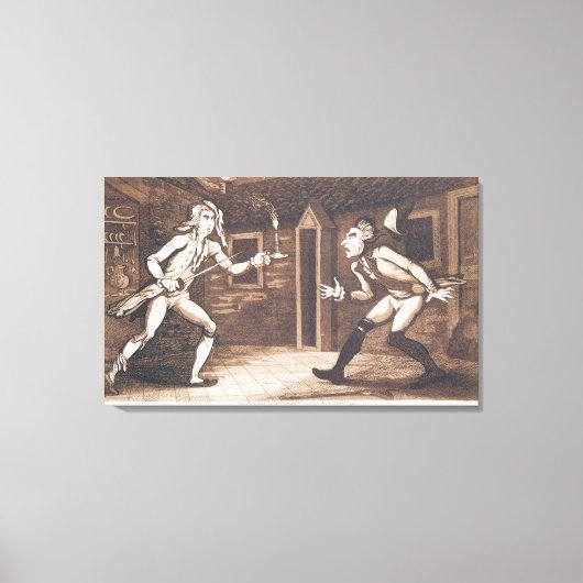 Tom Jones and the Centinel, 1799 Leinwanddruck (Vorderseite)