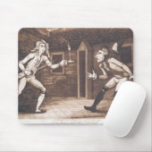 Tom Jones und der Centinel, 1799 Mousepad (Mit Mouse)